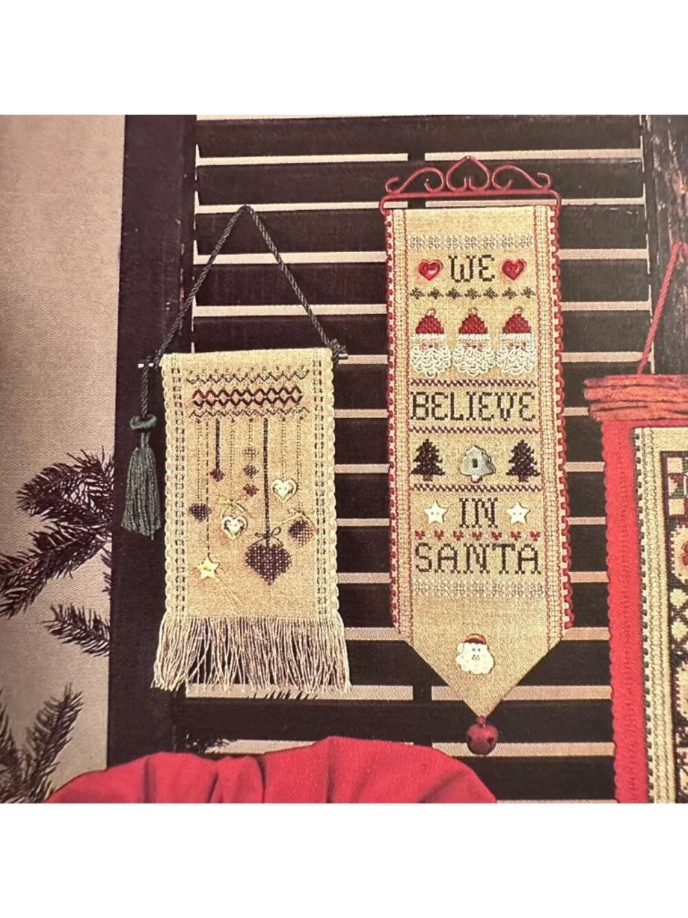 Country Christmas Cross-Stitch Pattern Book By Mill Hill